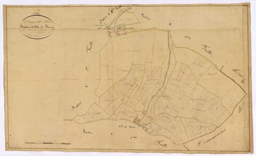 La Chapelle-Saint-André, cadastre ancien : plan parcellaire de la section C dite de Buzy, feuille 2