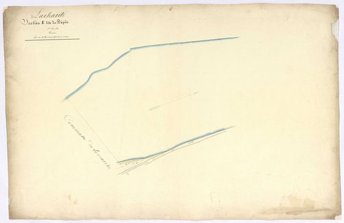La Charité-sur-Loire, cadastre ancien : plan parcellaire de la section E dite du Dépôt, feuille 5, annexe