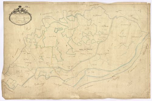 Chevenon, cadastre ancien : tableau d'assemblage
