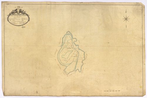 Chevroches, cadastre ancien : tableau d'assemblage