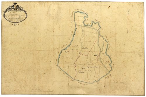 Dirol, cadastre ancien : tableau d'assemblage