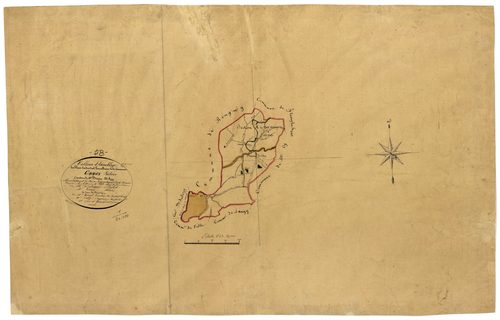 Fertrève, cadastre ancien : tableau d'assemblage de Crécy-sur-Canne