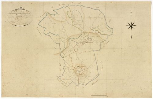 Grenois, cadastre ancien : tableau d'assemblage