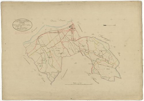 Imphy, cadastre ancien : tableau d'assemblage
