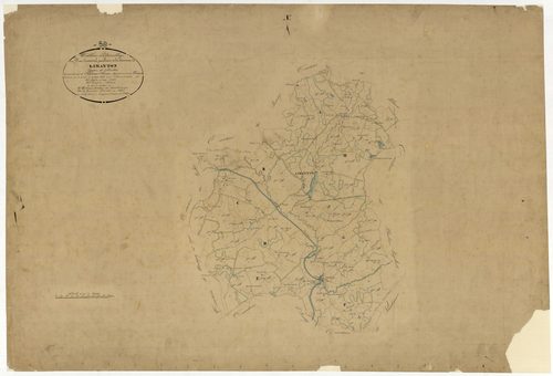Limanton, cadastre ancien : tableau d'assemblage