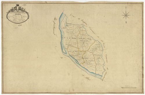 Livry, cadastre ancien : tableau d'assemblage