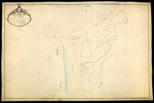 Myennes, cadastre ancien : tableau d'assemblage