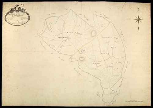 Neuffontaines, cadastre ancien : tableau d'assemblage