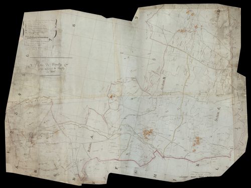 Neuilly, cadastre ancien : plan géométrique