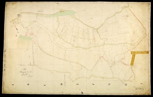 Parigny Les Vaux, cadastre ancien : plan parcellaire de la section R, feuille 2