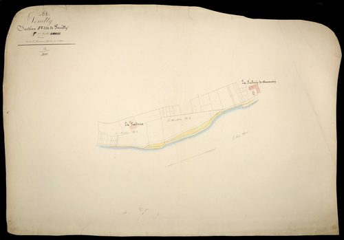 Pouilly-sur-Loire, cadastre ancien : plan parcellaire de la section F dite de Pouilly, feuille 2, annexe