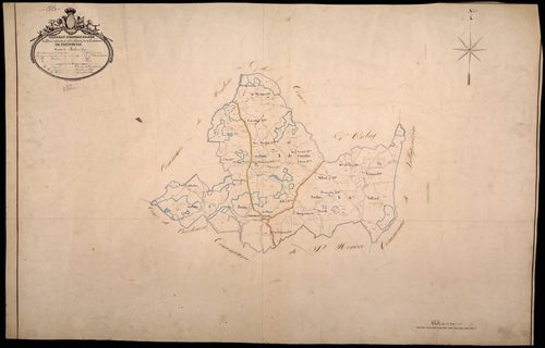 Préporché, cadastre ancien : tableau d'assemblage