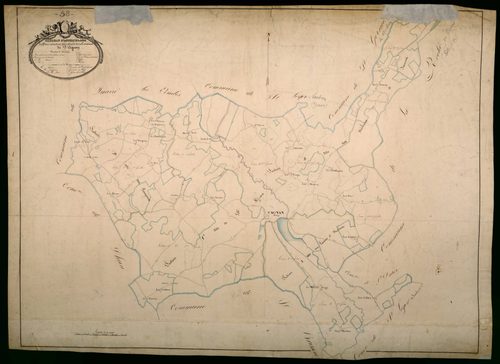 Saint-Agnan, cadastre ancien : tableau d'assemblage