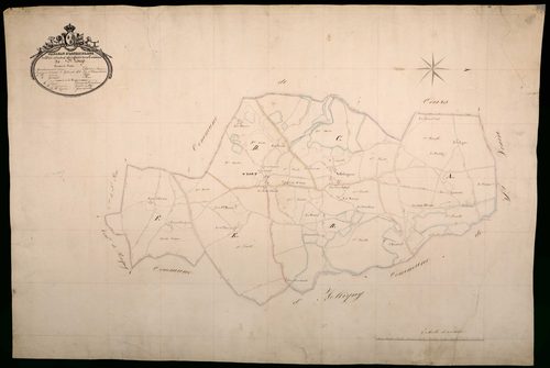 Saint-Loup, cadastre ancien : tableau d'assemblage