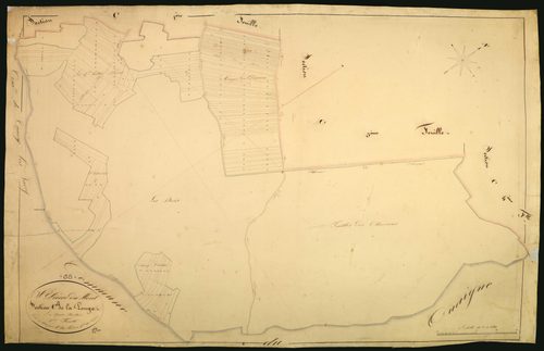 Saint-Pierre-du-Mont, cadastre ancien : plan parcellaire de la section C dite de la Pouge, feuille 2