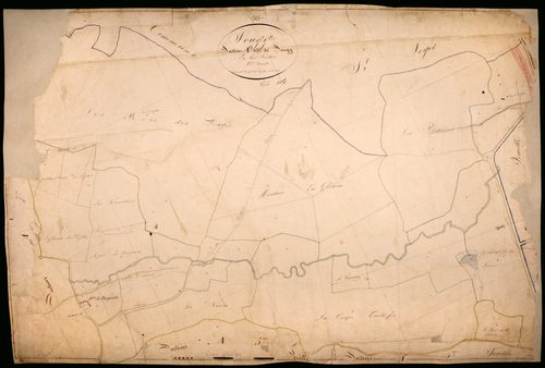 Sougy-sur-Loire, cadastre ancien : plan parcellaire de la section A dite de Sougy, feuille 8