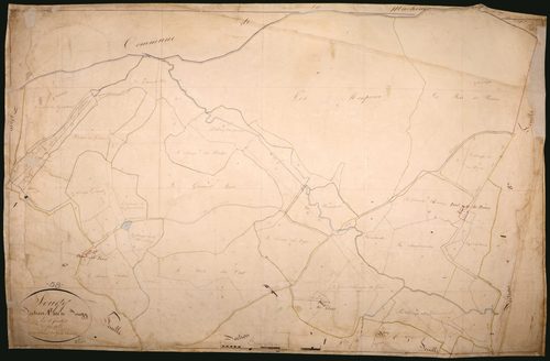 Sougy-sur-Loire, cadastre ancien : plan parcellaire de la section A dite de Sougy, feuille 7