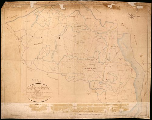 Sougy-sur-Loire, cadastre ancien : tableau d'assemblage