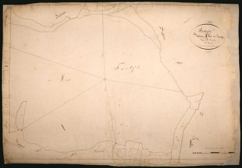 Sougy-sur-Loire, cadastre ancien : plan parcellaire de la section A dite de Sougy, feuille 5