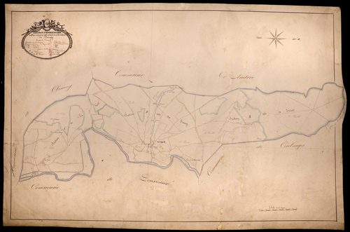 Surgy, cadastre ancien : tableau d'assemblage