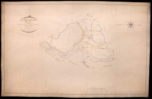 Taconnay, cadastre ancien : tableau d'assemblage