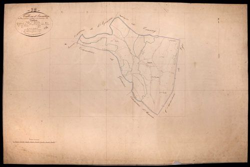 Talon, cadastre ancien : tableau d'assemblage