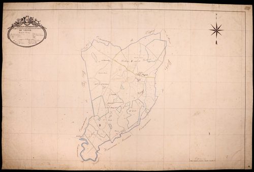 Vignol, cadastre ancien : tableau d'assemblage