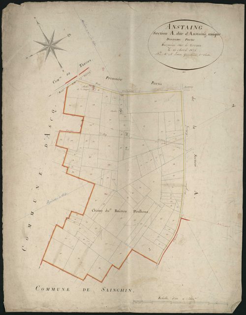 ANSTAING - 1825
