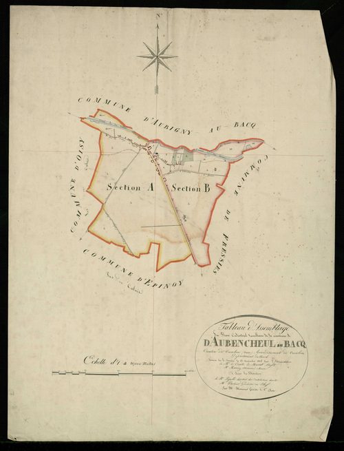AUBENCHEUL-AU-BAC - 1825