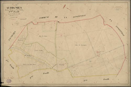 AUDIGNIES - 1831, - 1910