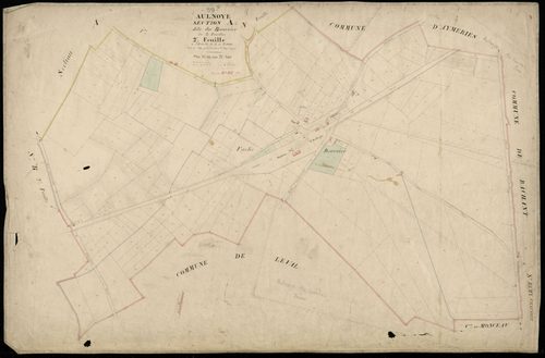 AULNOYE-AYMERIES - 1812, - 1861