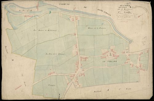 AULNOYE-AYMERIES - 1812, - 1861