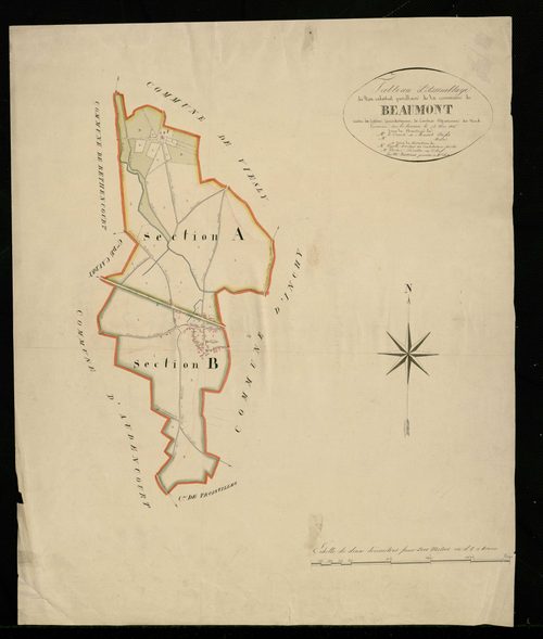 BEAUMONT-EN-CAMBRESIS - 1826
