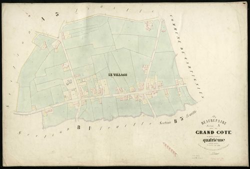 BEAUREPAIRE-SUR-SAMBRE - 1813, - 1872