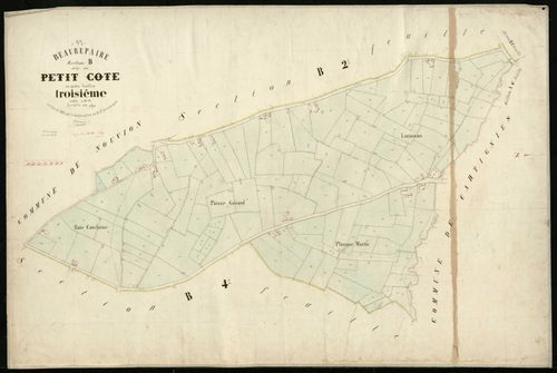 BEAUREPAIRE-SUR-SAMBRE - 1813, - 1872