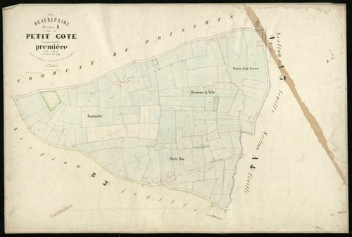BEAUREPAIRE-SUR-SAMBRE - 1813, - 1872