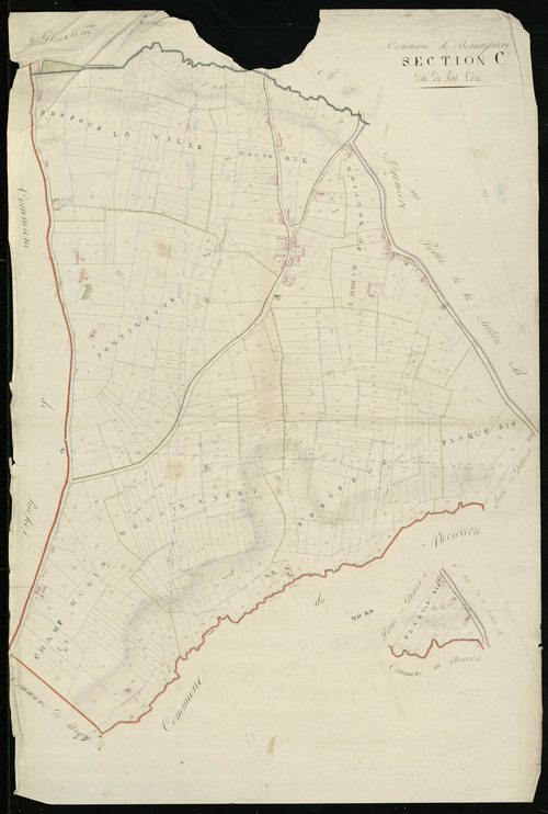 BEAUREPAIRE-SUR-SAMBRE - 1813, - 1872