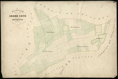 BEAUREPAIRE-SUR-SAMBRE - 1813, - 1872