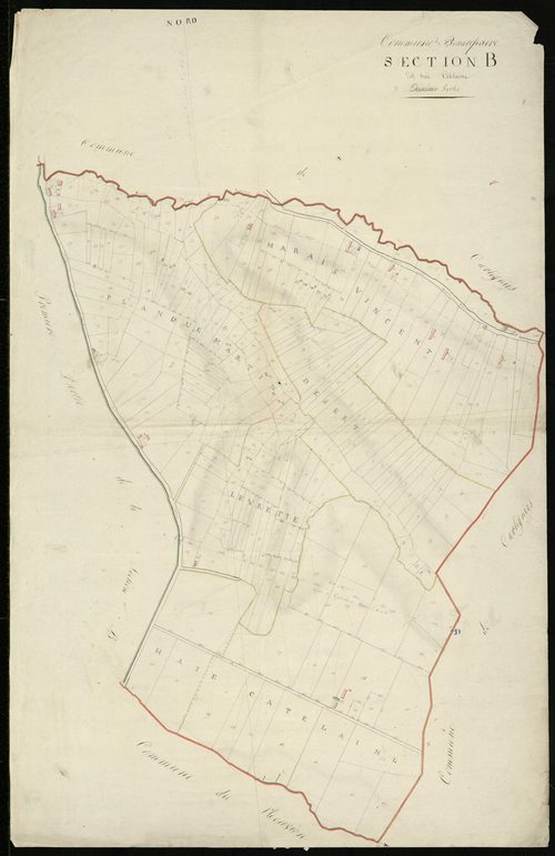 BEAUREPAIRE-SUR-SAMBRE - 1813, - 1872