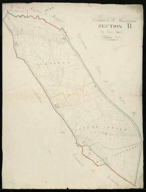 BEAUREPAIRE-SUR-SAMBRE - 1813, - 1872
