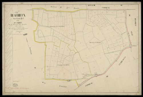BEAURIEUX - 1828, - 1901