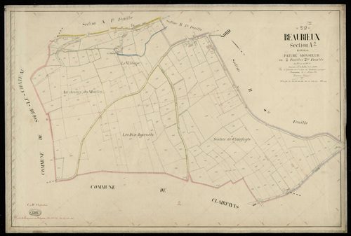 BEAURIEUX - 1828, - 1901