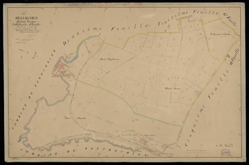 BELLIGNIES - 1821, - 1831, - 1928