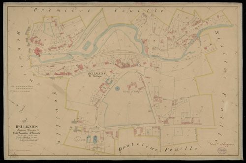 BELLIGNIES - 1821, - 1831, - 1928
