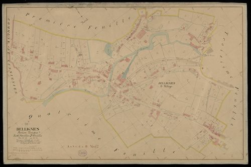 BELLIGNIES - 1821, - 1831, - 1928