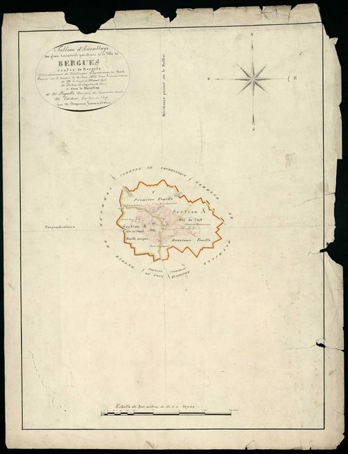 BERGUES - 1825