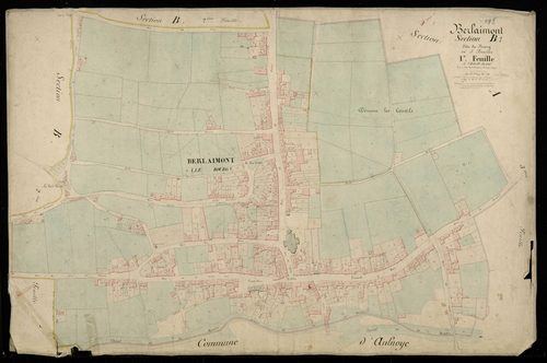 BERLAIMONT - 1812, - 1861
