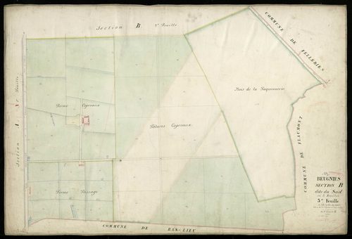 BEUGNIES - 1813, - 1868