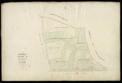BEUGNIES - 1813, - 1868