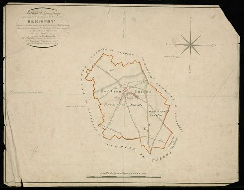 BLECOURT - 1825